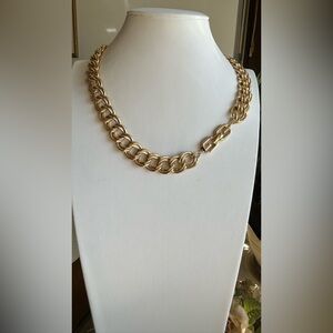 Givenchy Gold Tone Logo Double G Excellent Condition!